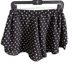 Nasty Gal Polka Dot Flare Shorts